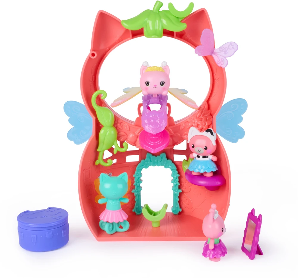 Spin Master Gabby's Dollhouse Gabby lėlių namelis – plasnojančių fėjų žaidimų rinkinys (6075567)