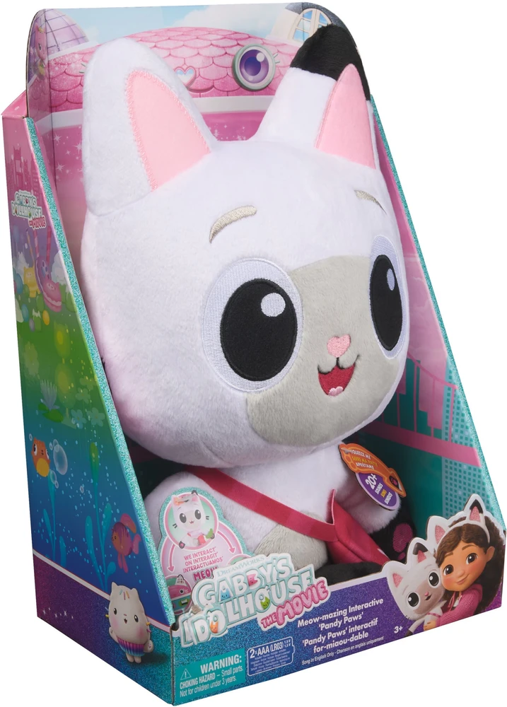 Gabby's Dollhouse Gabby filmas – Miau-Gical Pandy Paws pliušinis žaislas (6073661)