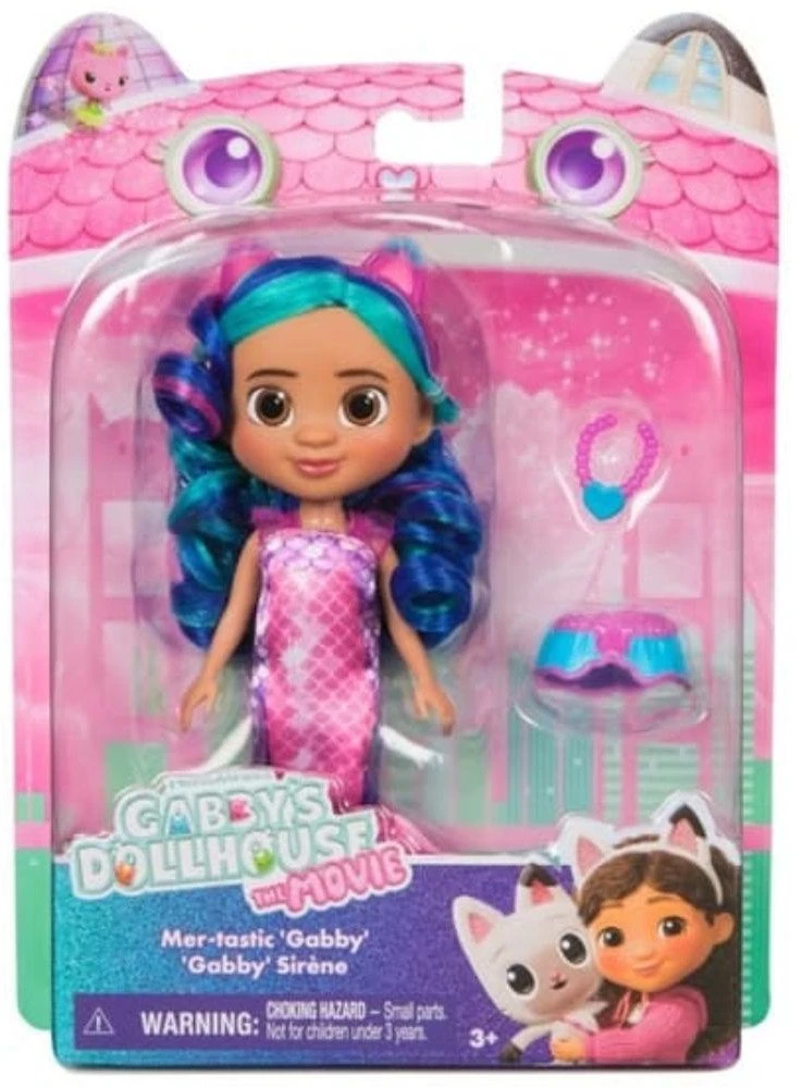 Spin Master Gabby's Dollhouse Gabby lėlių namelis - maža lėlė 15 cm - akvariumas (6074331)