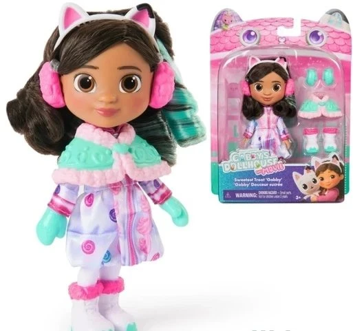 Gabby's Dollhouse - Gabby filmo maža lėlė 15 cm - Sniego saldumas (6074287)
