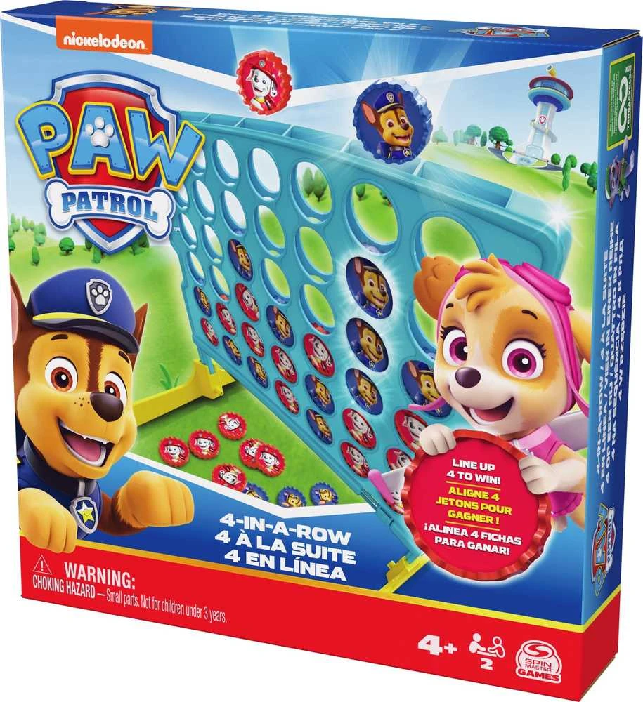 Spin Master SPIN Žaidimas PAW PATROL 4 W RZEDZIE 6067830 PUD5