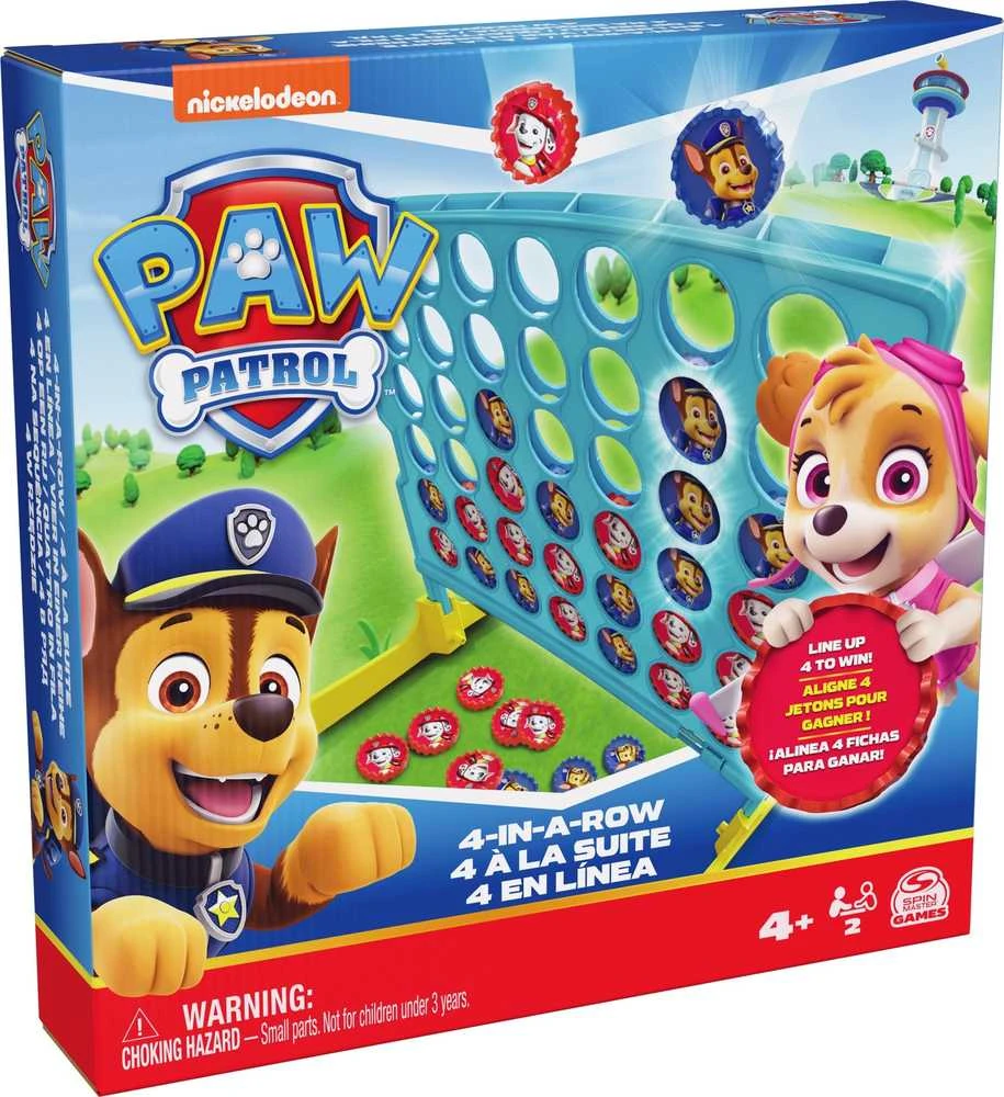 Spin Master SPIN Žaidimas PAW PATROL 4 W RZEDZIE 6067830 PUD5