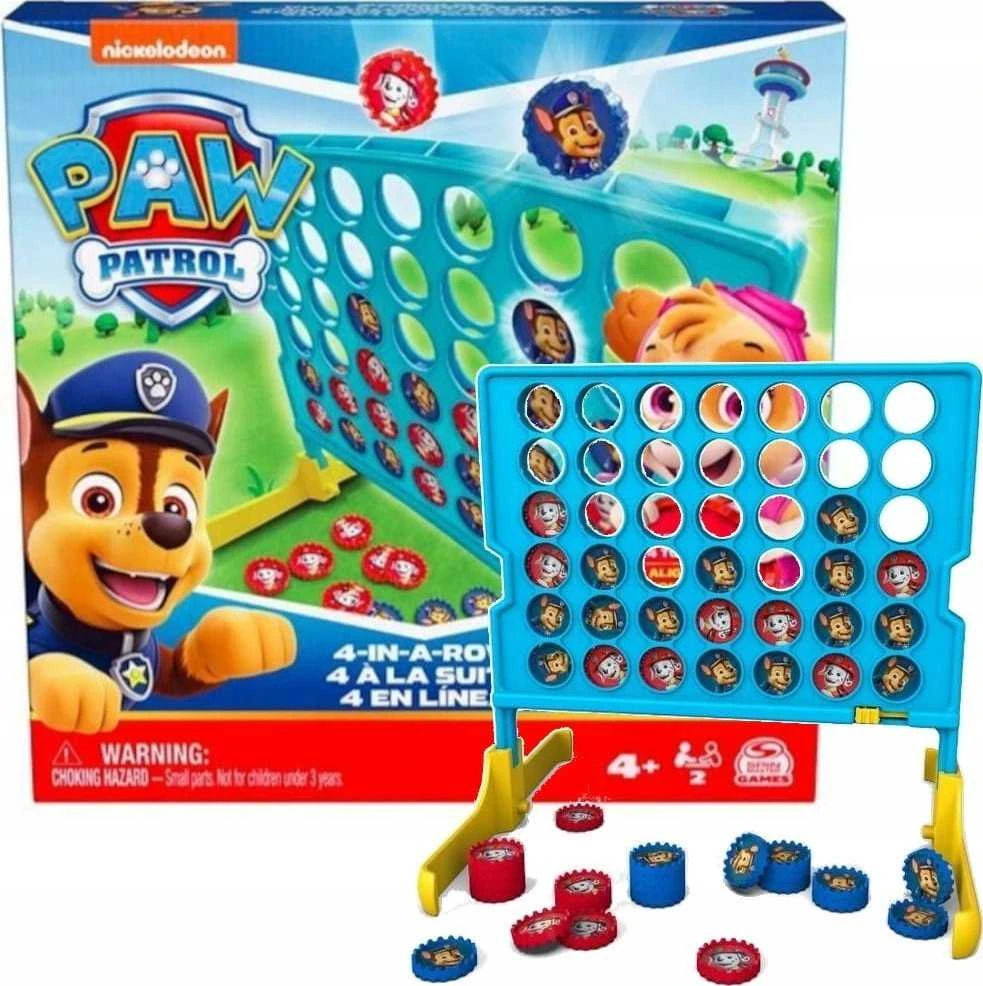 Spin Master SPIN Žaidimas PAW PATROL 4 W RZEDZIE 6067830 PUD5