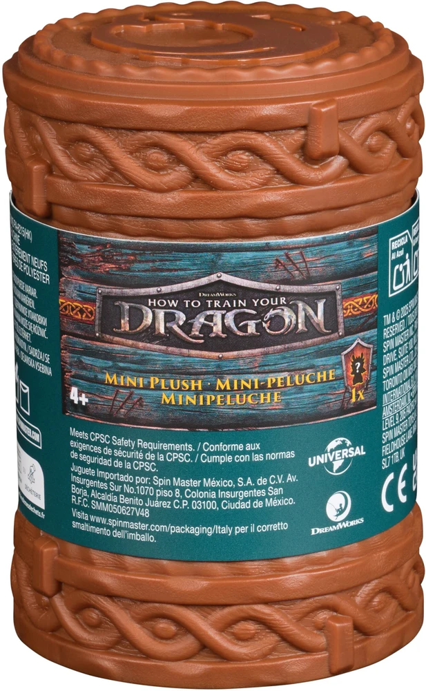 DRAGONS Pliušinis žaislas, 7,6 cm