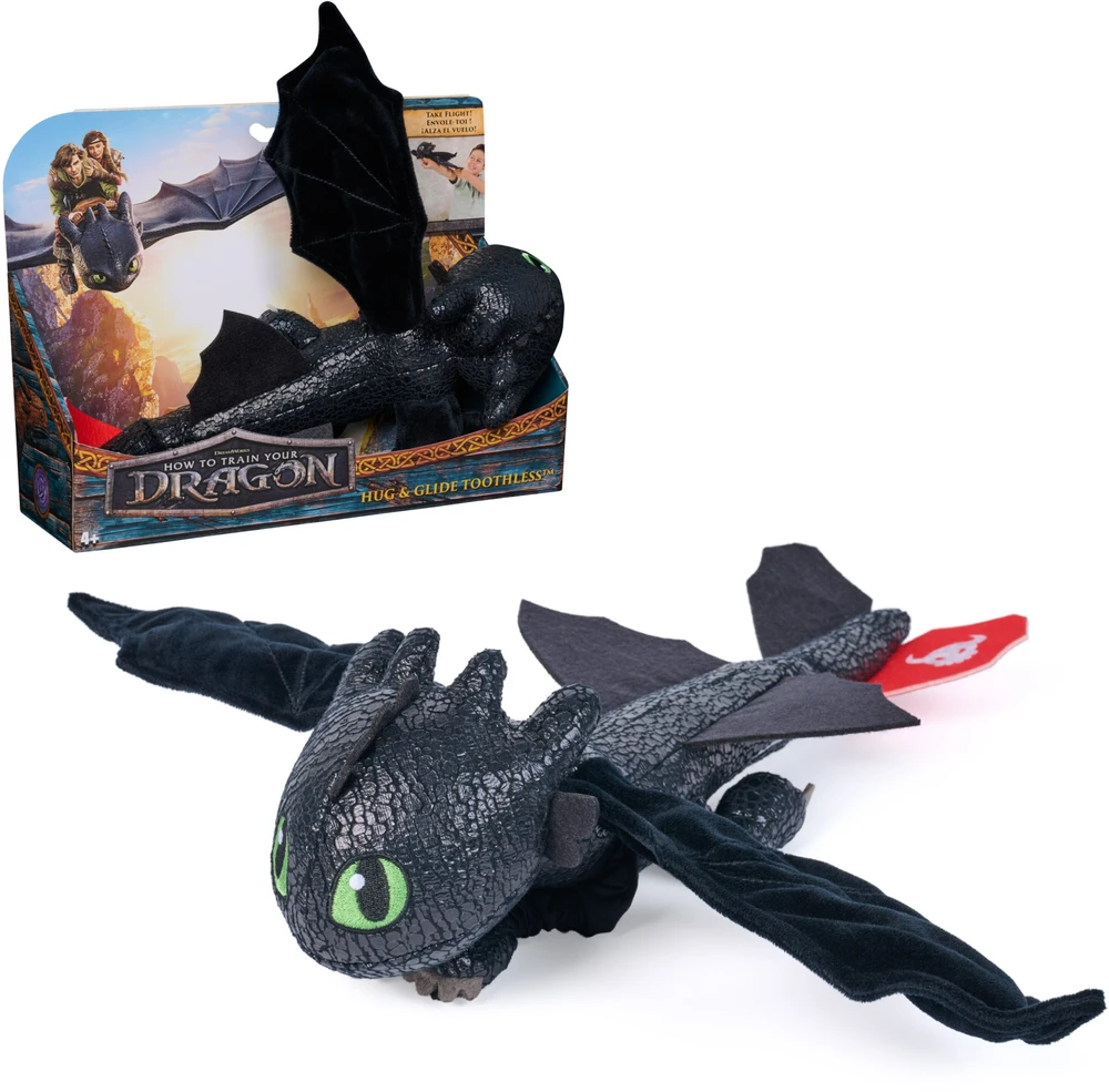 DRAGONS Pliušinis slibinas Bedantis, 30 cm
