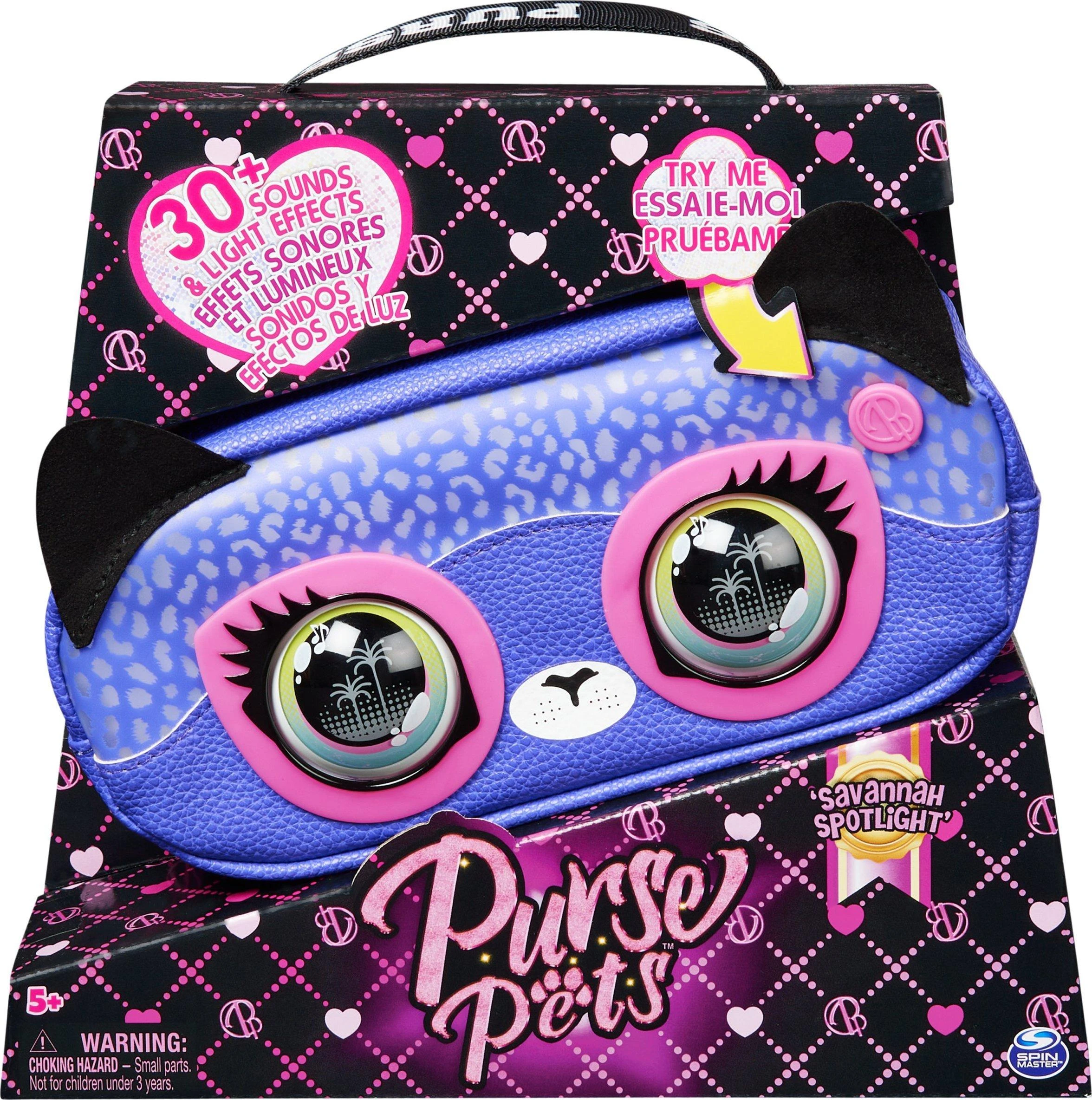 PURSE PETS Interaktyvi juosmens rankinė „Gepardas“