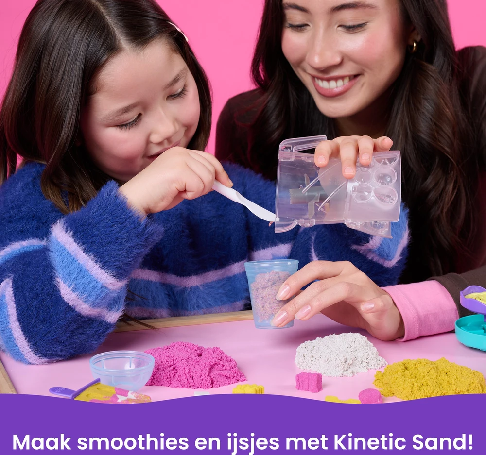 Spin Master KINETIC SAND Rinkinys „Glotnučiai“