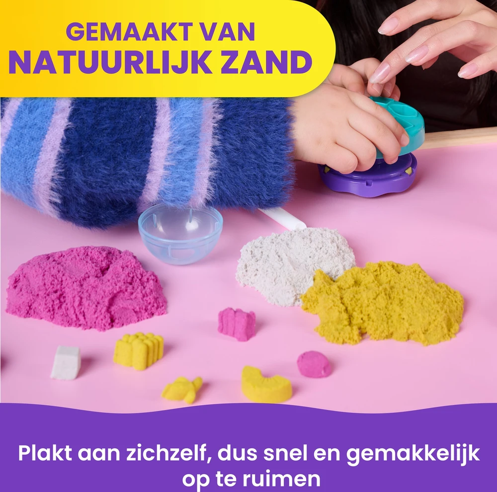 Spin Master KINETIC SAND Rinkinys „Glotnučiai“