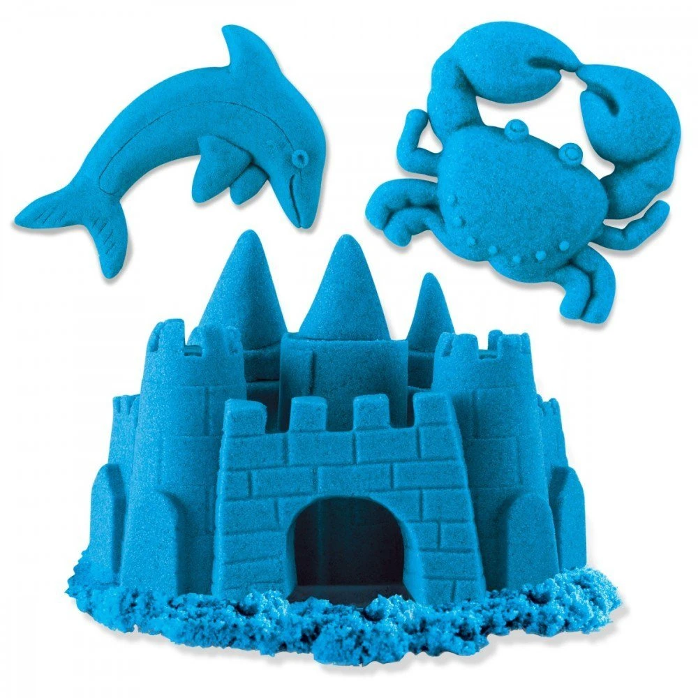 Spin Master Kinetic Sand Kinetinis smėlis - spalvotas maišelis 900 g - mėlynas (20107736)