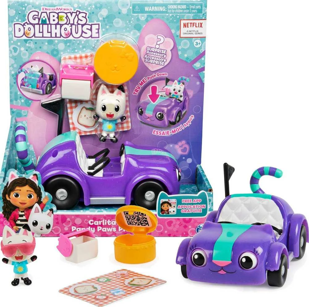Spin Master Gabby's Dollhouse Carlita's Vehicle
