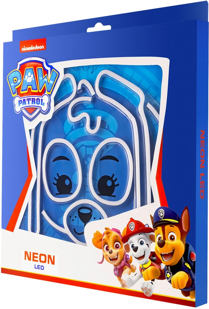 Spin Master Psi Patrol Neoninė LED lemputė su stovu Paw Patrol – Skye OW-120546