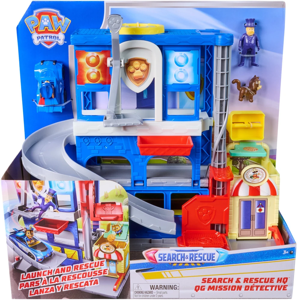 Spin Master PAW PATROL žaidimų rinkinys Search & Rescue Pup Squad HQ, 6074775