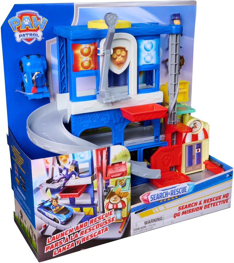 Spin Master PAW PATROL žaidimų rinkinys Search & Rescue Pup Squad HQ, 6074775