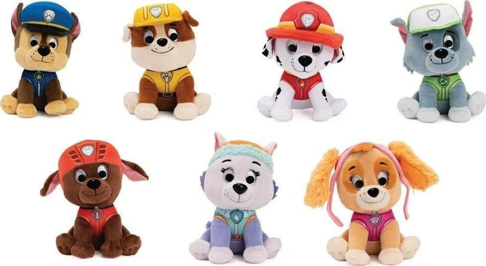 Spin Master PAW PATROL pliša varonis, 15 cm