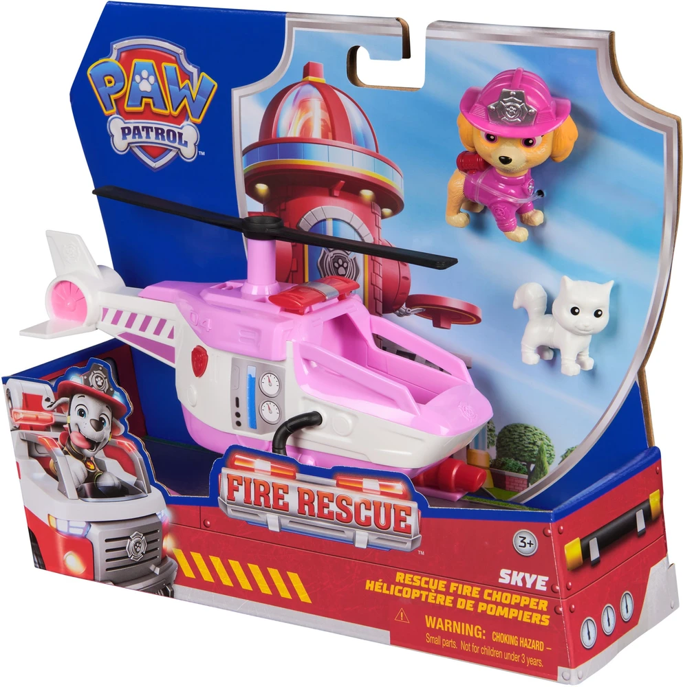 Nezatříděno Spin Master PAW PATROL transporto priemonė Fire Rescue Skye, 6072661
