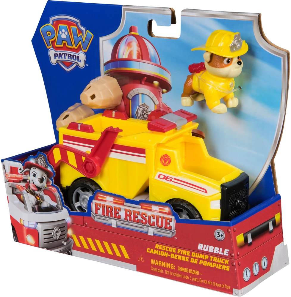 Spin Master PAW PATROL transporto priemonė Fire Rescue Rubble, 6072662