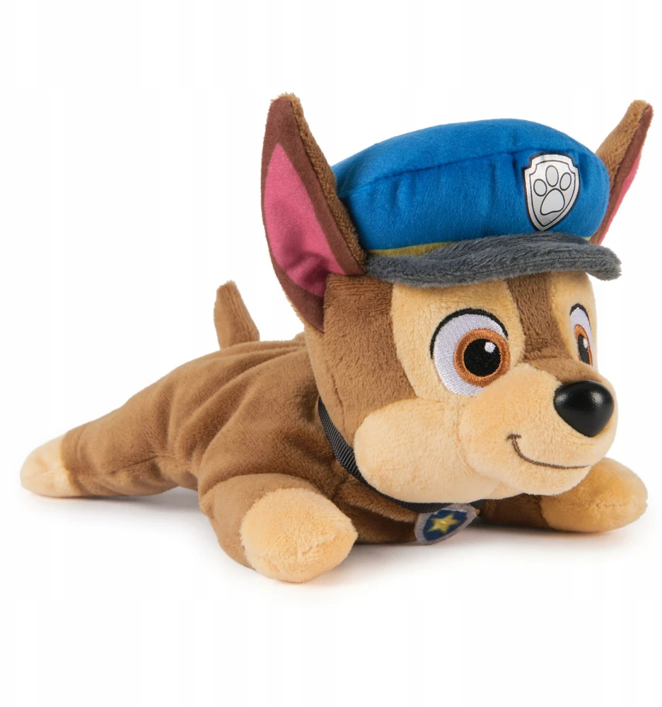 Spin Master Paw Patrol ginklo kepurė ir antkaklis pliušinis žaislas 20 cm - Chase