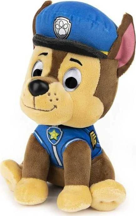 Spin Master PAW PATROL Pliušinis šuniukas-patrulis CHASE, 15cm
