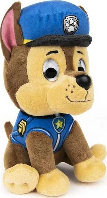 Spin Master PAW PATROL Pliušinis šuniukas-patrulis CHASE, 15cm