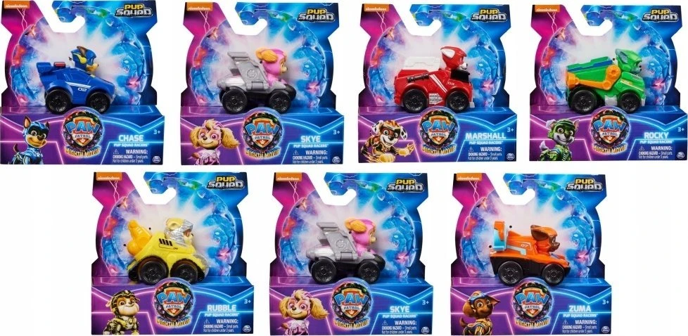 Spin Master PAW PATROL žaislinė mašinėlė  PupSquad Racers, 6067086