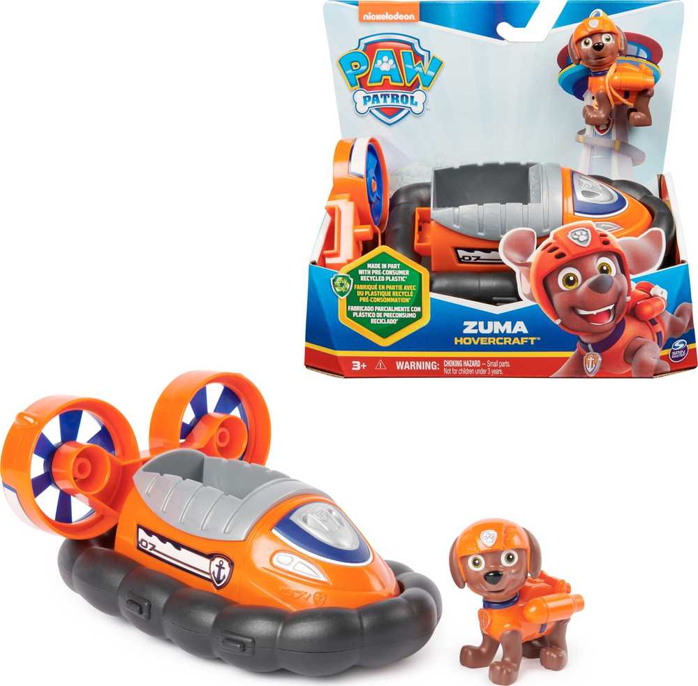 Spin Master PAW PATROL transporto priemonė Basic Sustainable Zuma, 6071225