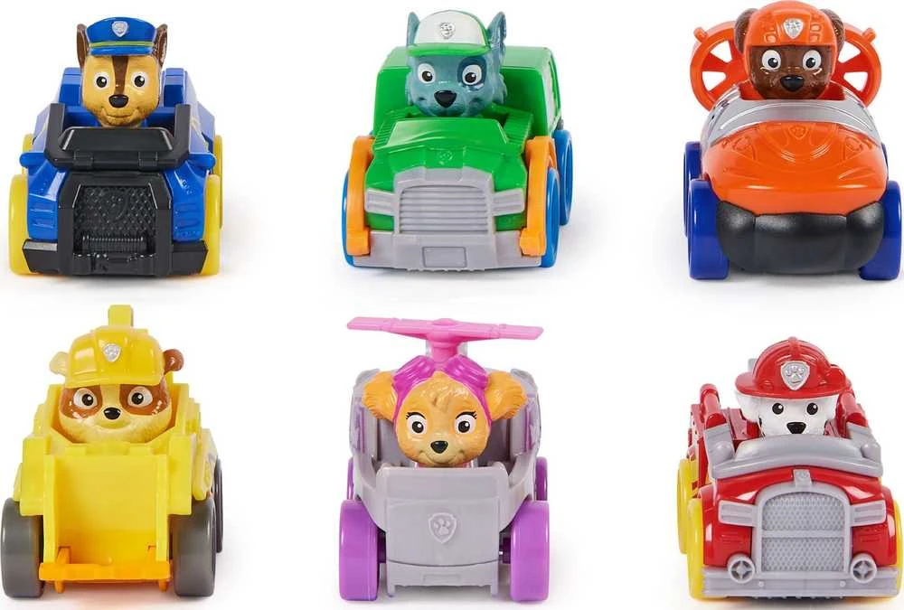 Spin Master PAW PATROL transporto priemonių rinkinys Core Pup Squad Racer, 6070070
