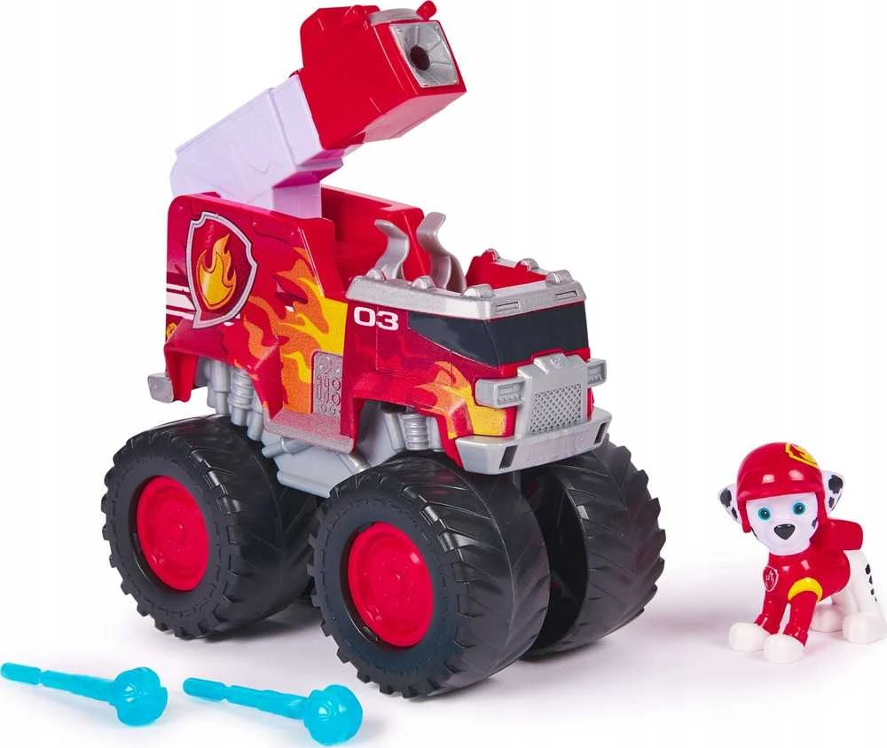 Žaislinė mašinėlė Spin Master Paw Patrol Rescue Wheels Themed Vehicles - Marshall