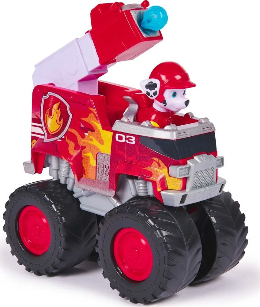 Žaislinė mašinėlė Spin Master Paw Patrol Rescue Wheels Themed Vehicles - Marshall