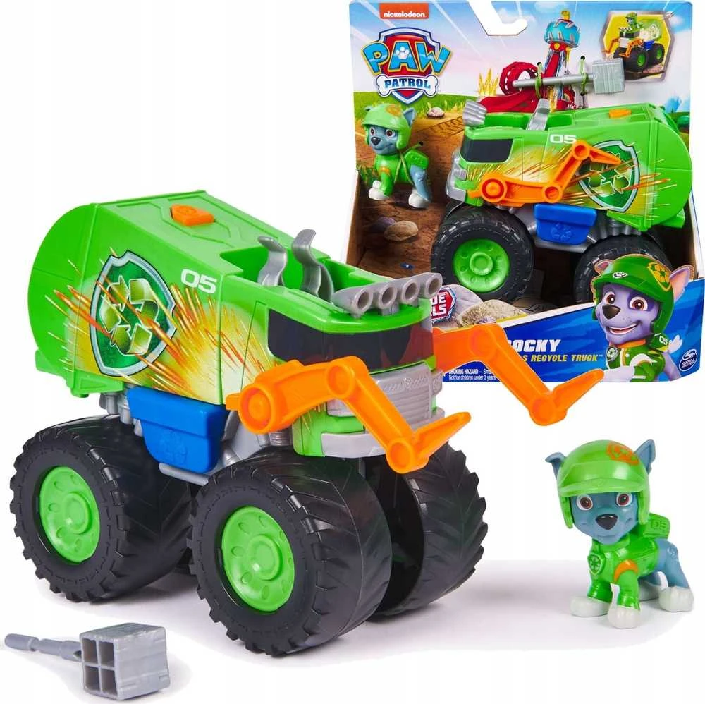 Žaislinis automobilis Spin Master Paw Patrol Recycle Truck 6069331