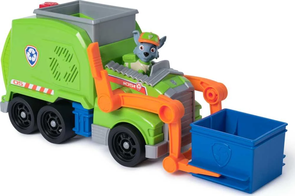 Spin Master PAW PATROL transporto priemonė Sustainable Rocky Deluxe Vehicle, 6071248