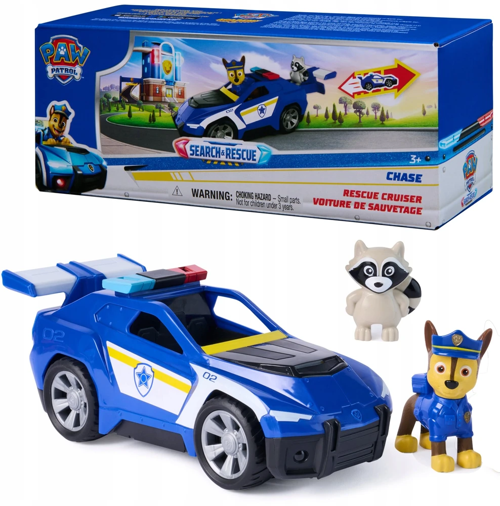 „Spin Master Paw Patrol“ S&R transporto priemonės gaudynės 6074774 WB12