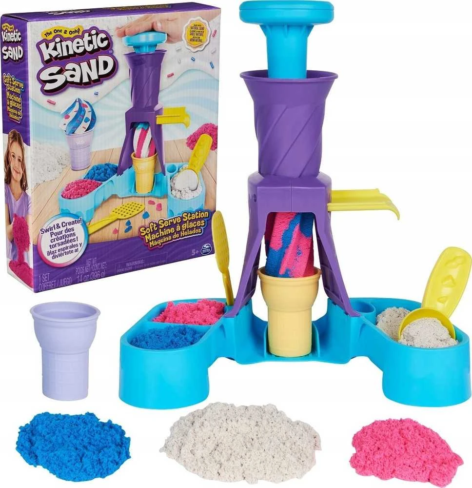 Spin Master KINETIC SAND Rinkinys „Ledainė“