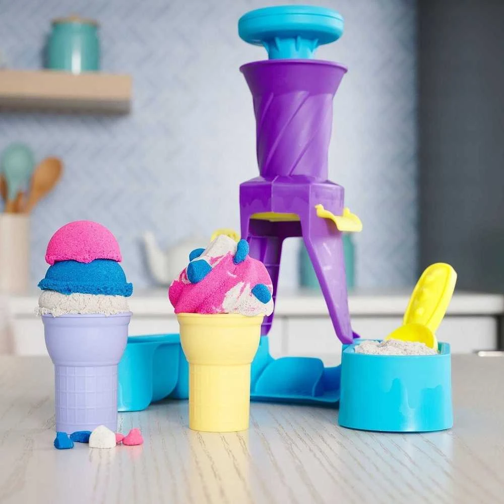 Spin Master KINETIC SAND Rinkinys „Ledainė“