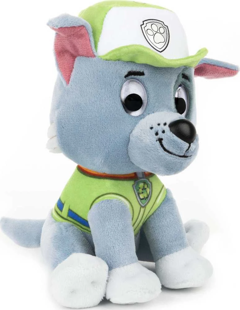 PAW PATROL Pliušinis šuniukas-patrulis ROCKY, 15cm