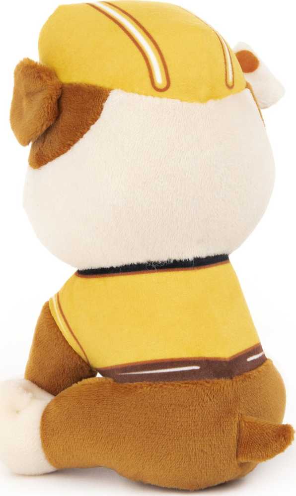 PAW PATROL Pliušinis šuniukas-patrulis RUBBLE, 15cm