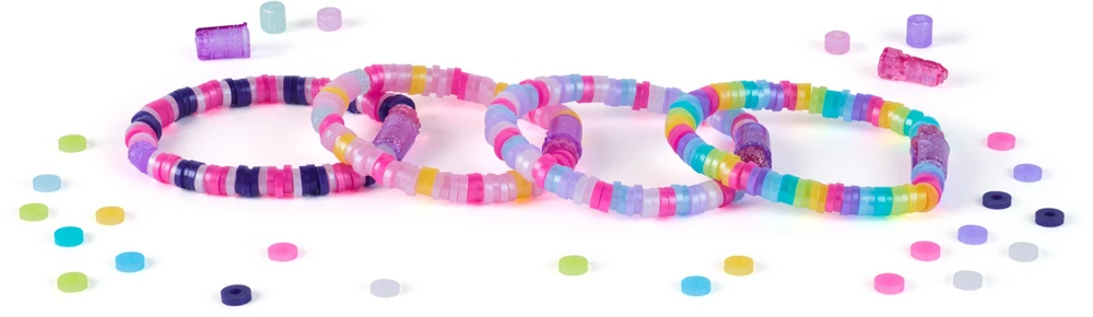 Cool Maker COOL ŠAUNUS! Papildymo paketas „Stack´d Heishi Bracelet Studio“