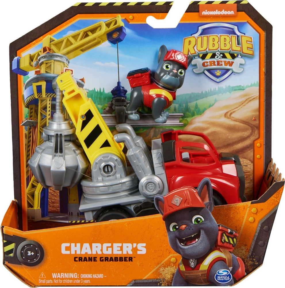 Žaislinė mašinėlė Spin Master Paw Patrol Rubble & Crew 6066726
