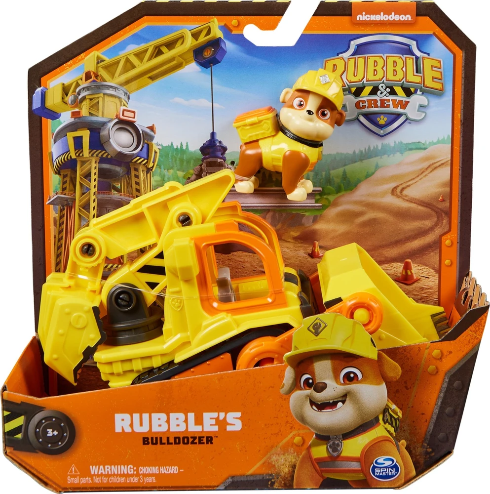 Žaislinė mašinėlė Spin Master Paw Patrol Rubble & Crew 6066726