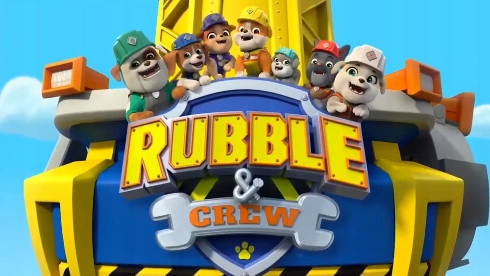 Žaislinė mašinėlė Spin Master Paw Patrol Rubble & Crew 6066726