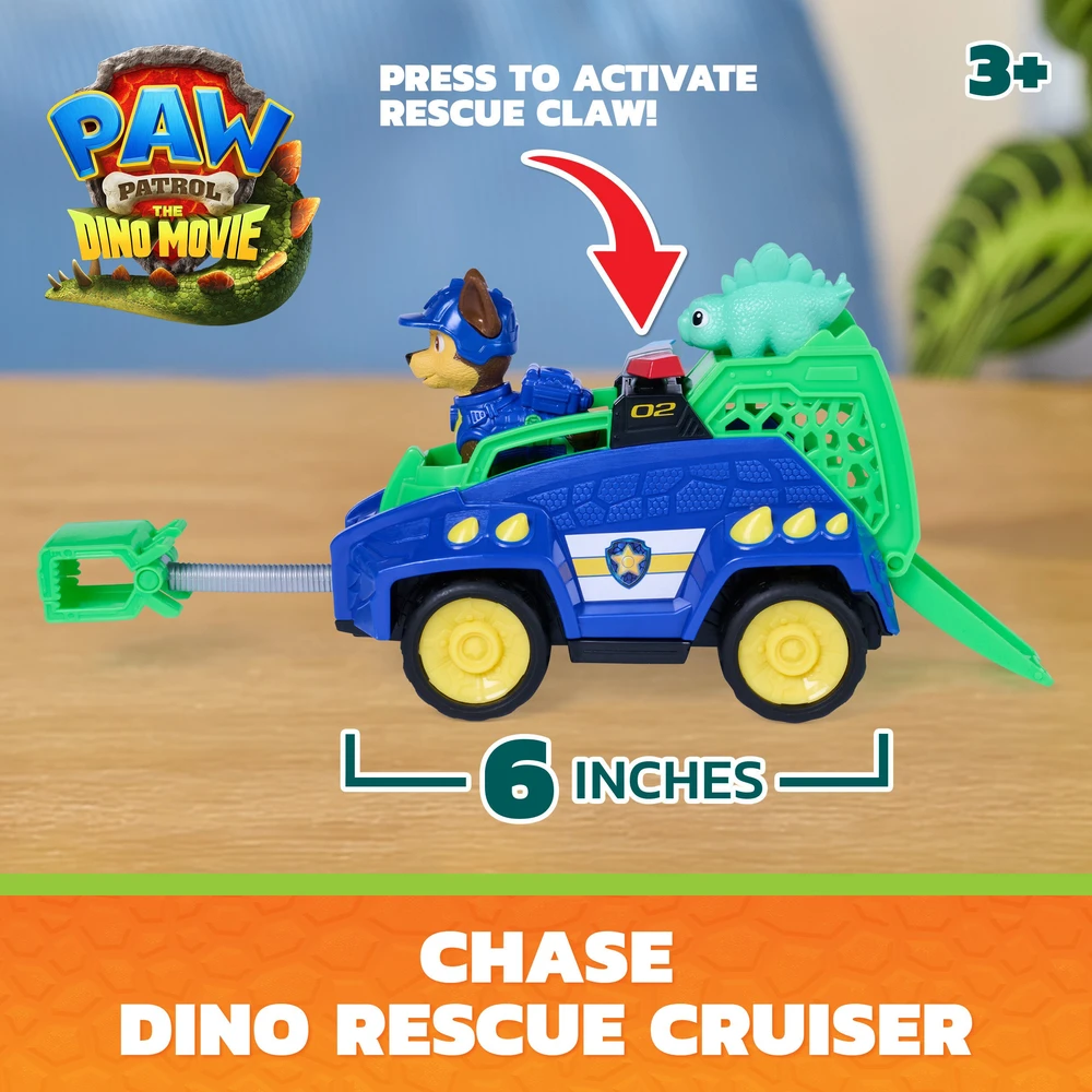 Spin Master PAW PATROL transporto priemonė Dino Theme Chase, 6075756