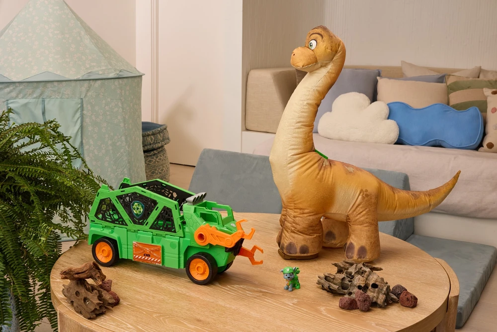 PAW PATROL transporto priemonė Megasaurus Dino, 6075939