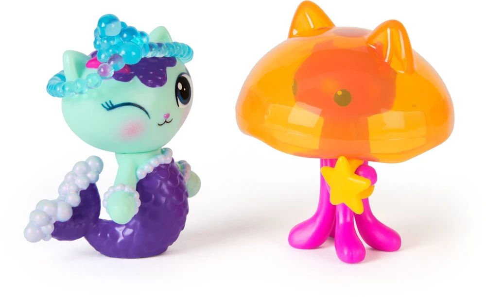 Spin Master Žaislas - Sukimo meistro Gabby lėlių namelis MerCat ir Kitty Jellyfish