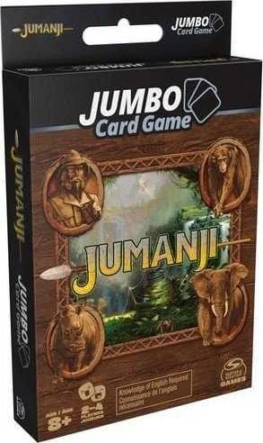 Spin Master Jumanji šeimos vakarėlių kortų žaidimas Big Kortos lenkiška 8 ir naujesnė versija