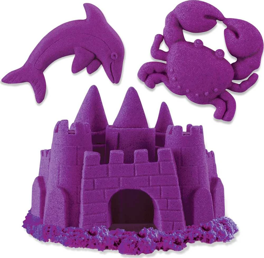 Spin Master Kinetic Sand Kinetinis smėlis - spalvotas maišelis 900 g - violetinė (20106426)