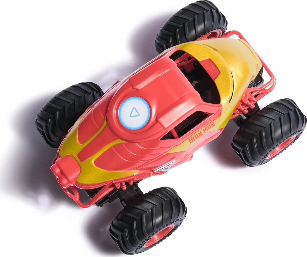 Spin Master Valdoma žaislinė mašinėlė MARVEL Monster Jam 1:24 RC Iron Man