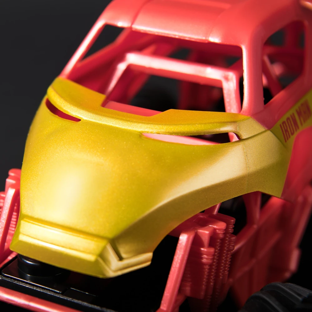 Spin Master Valdoma žaislinė mašinėlė MARVEL Monster Jam 1:24 RC Iron Man