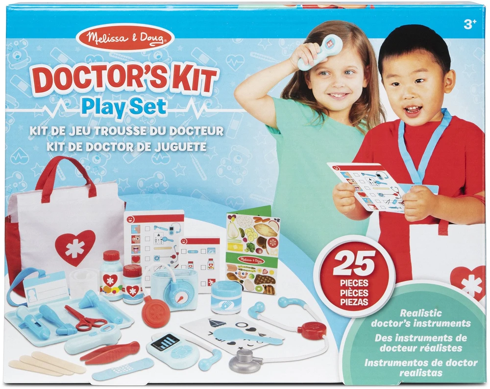 Dėlionė Spin Master MELISSA & DOUG žaidimų rinkinys „Get Well Doctor's Kit“ žaidimų rinkinys