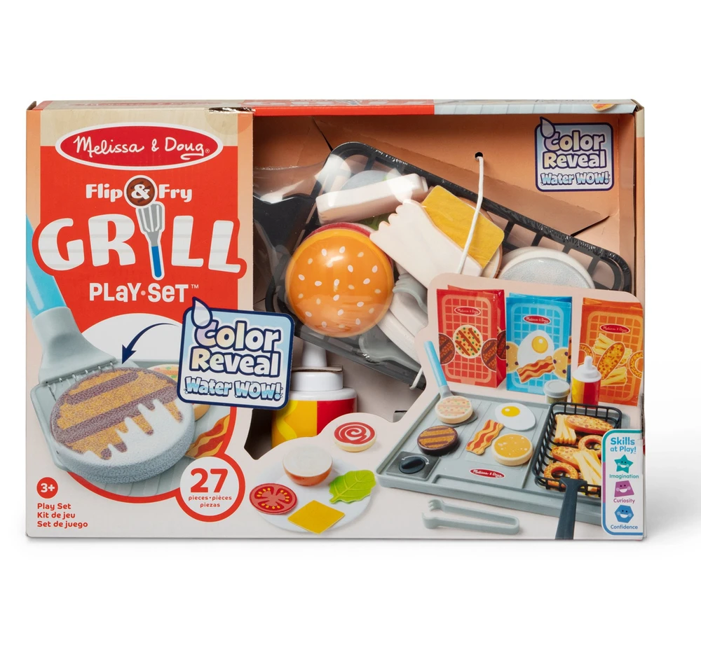 Spin Master MELISSA & DOUG playset Vanduo WOW! Grilis Set
