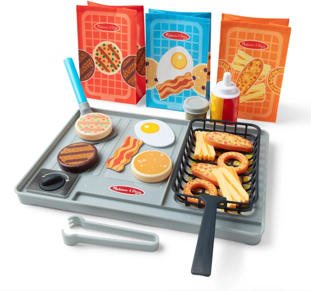Spin Master MELISSA & DOUG playset Vanduo WOW! Grilis Set