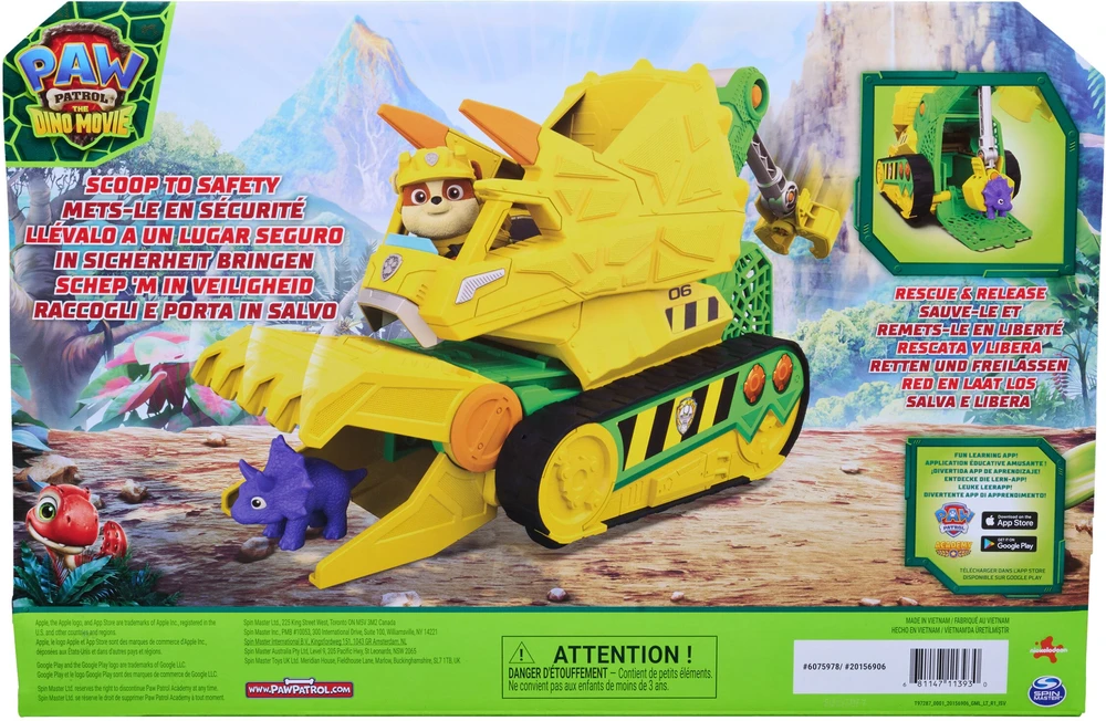 Žaislinis ekskavatorius SPIN MASTER PAW Patrol Rubble
